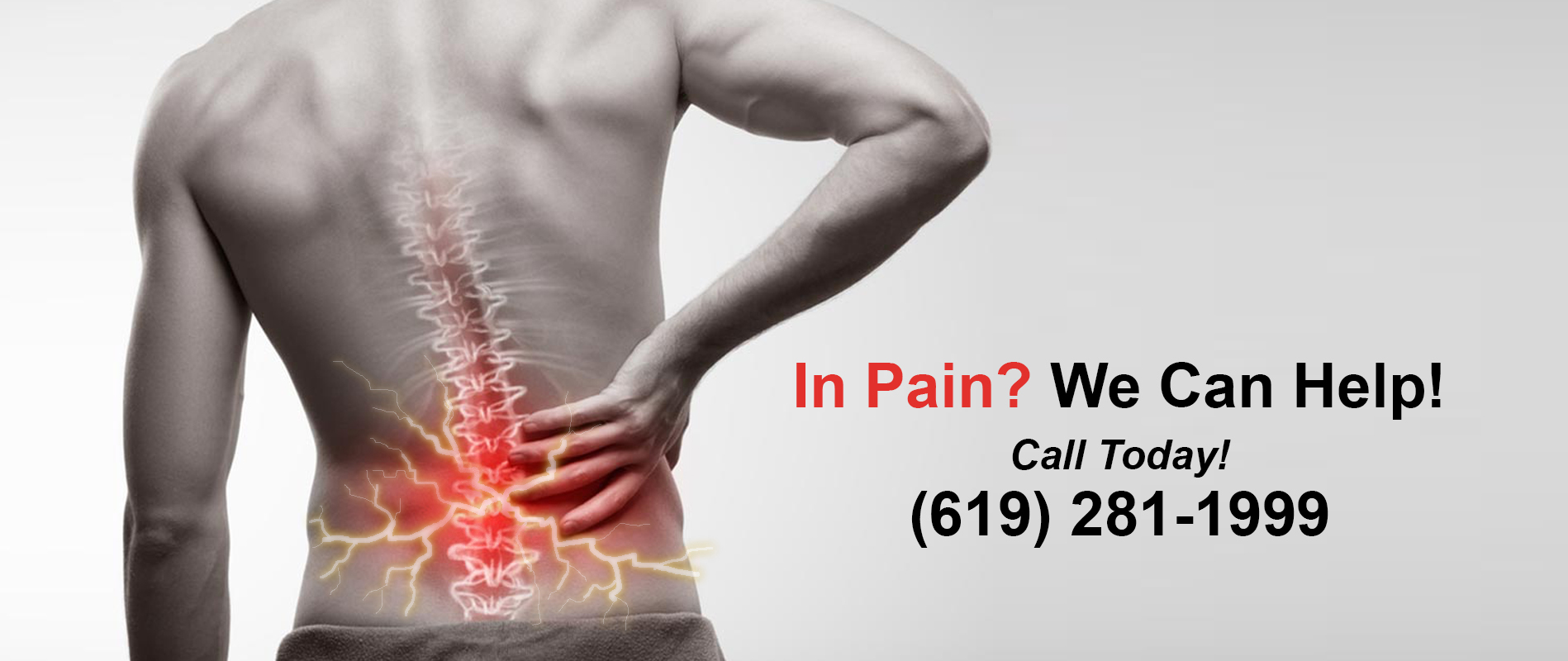 In Pain?We can help