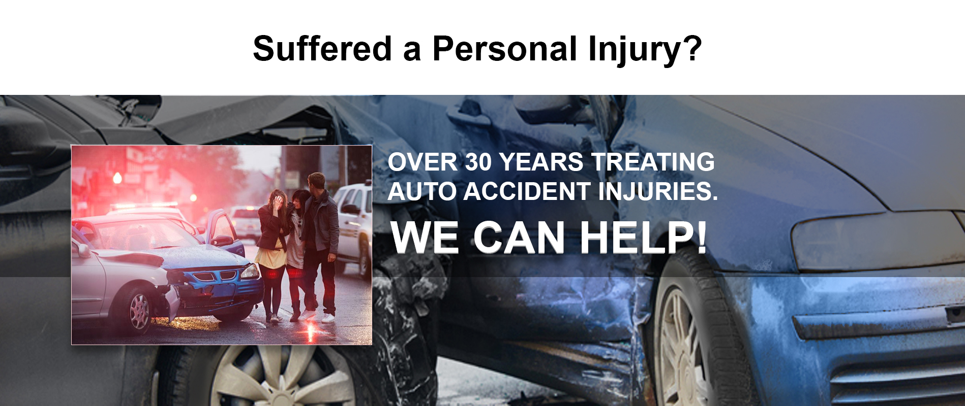 Suffered a personal injury?